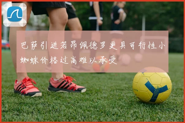 巴萨引进若昂佩德罗更具可行性小蜘蛛价格过高难以承受